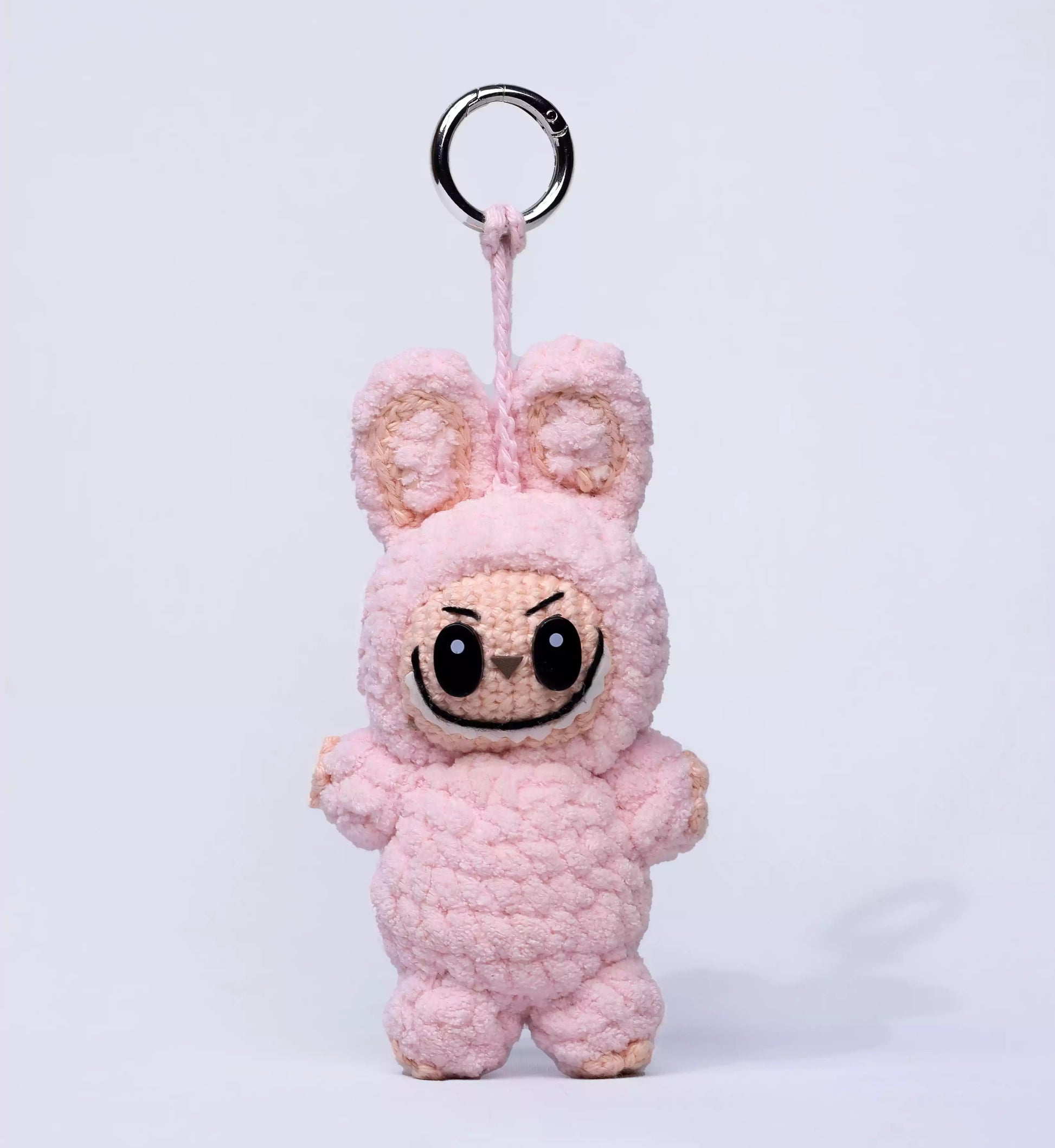 crochet labubu pink