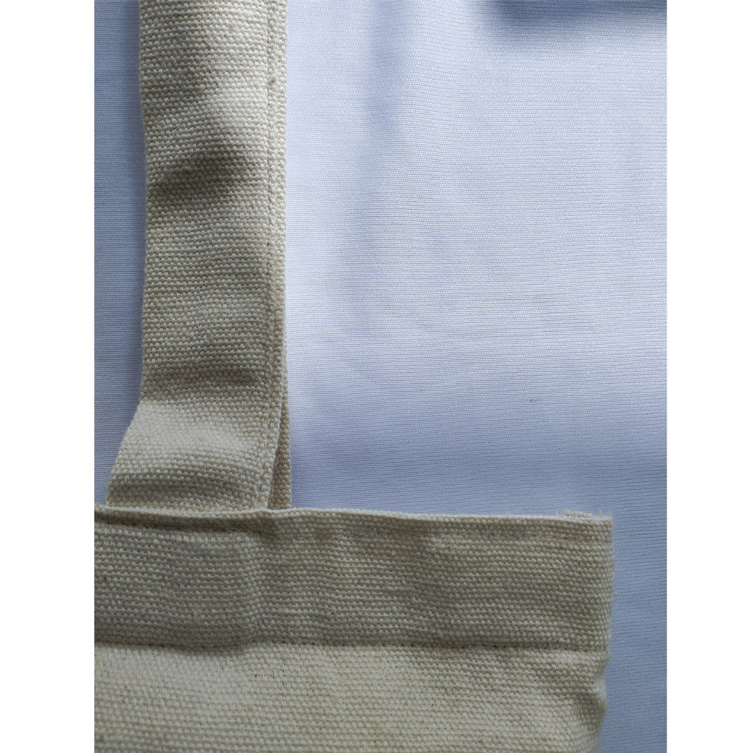 White Blue Flame Tote Bag