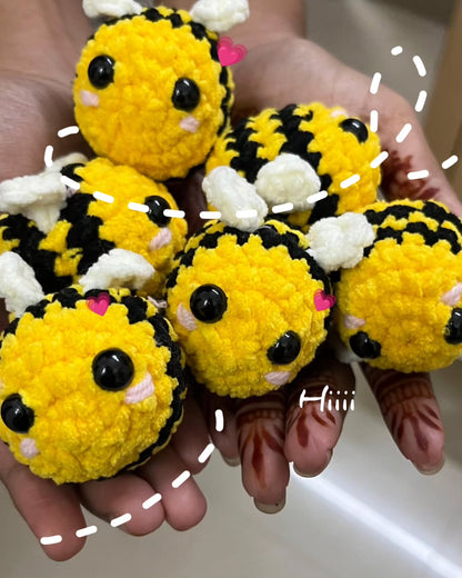 Crochet Bee charm 🐝