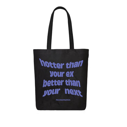 black hotter  tote bag