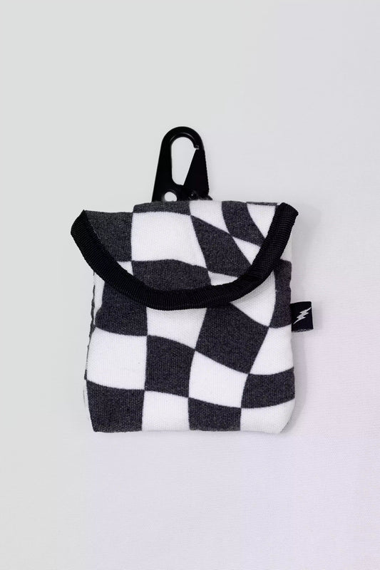 Clip-On Earpod Pouch - White