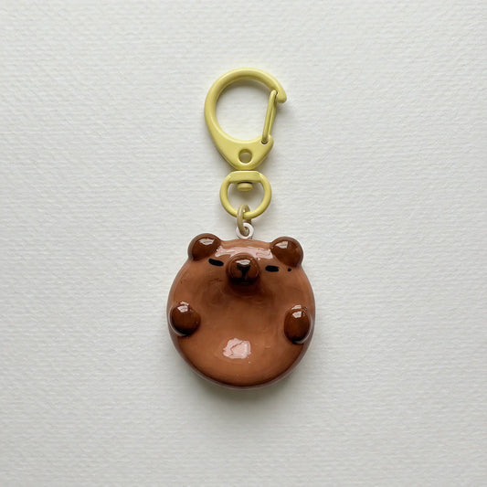 capybara-worry-stone-keychain