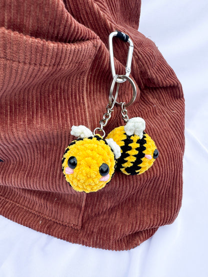 Crochet Bee charm 🐝