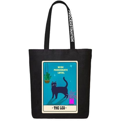 leo tote bag