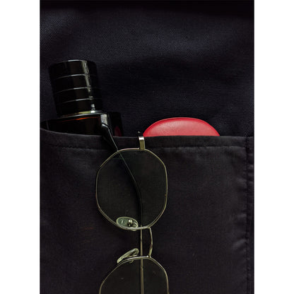 black gemini tote bag