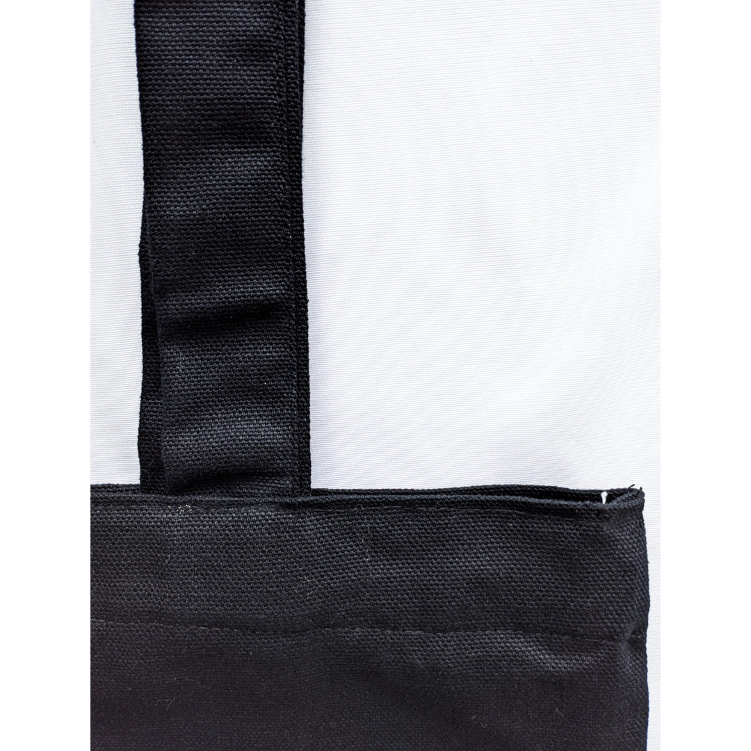 black pisces tote bag